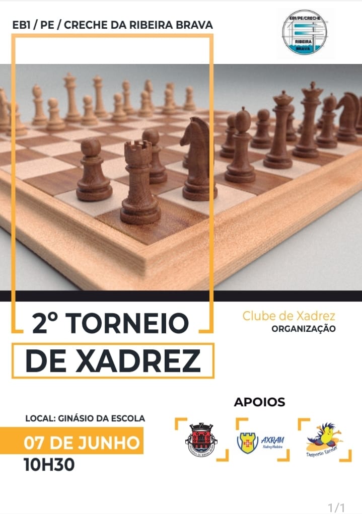 Torneio de Xadrez na Ribeira Brava